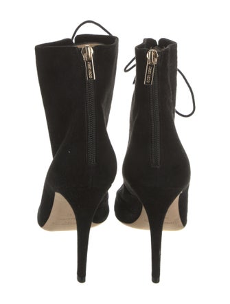 Jimmy Choo Suede Lace-Up Boots