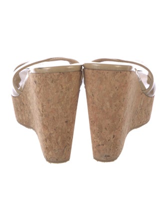 Jimmy Choo Patent Leather Slides