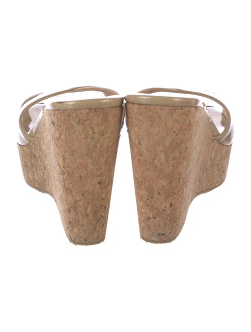 Jimmy Choo Patent Leather Slides