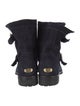 Jimmy Choo Suede Moto Boots