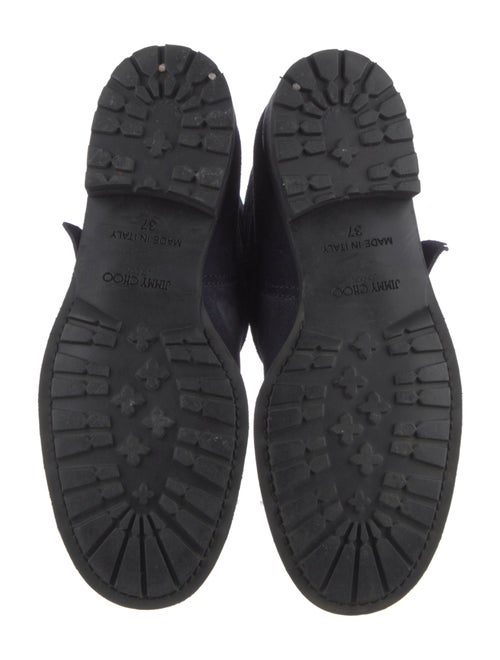 Jimmy Choo Suede Moto Boots