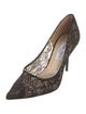 Jimmy Choo Lace Lace Pattern Pumps