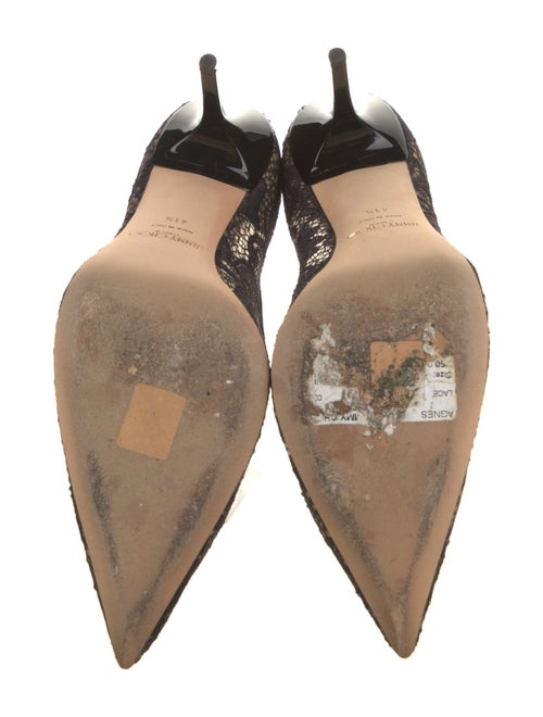 Jimmy Choo Lace Lace Pattern Pumps