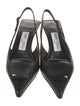 Jimmy Choo Leather Slingback Pumps
