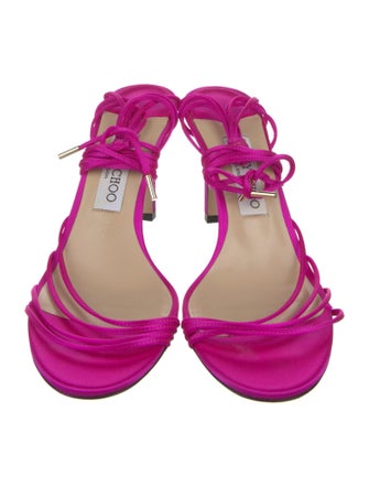 Jimmy Choo Satin Sandals