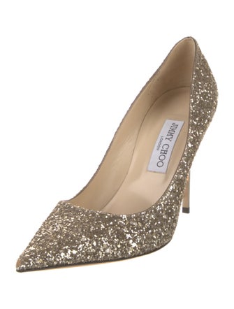 Jimmy Choo Glitter Glitter Accents Pumps