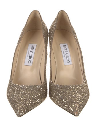 Jimmy Choo Glitter Glitter Accents Pumps
