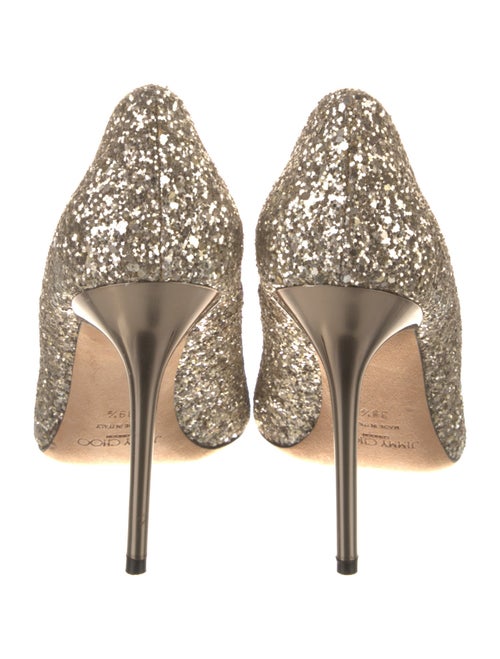 Jimmy Choo Glitter Glitter Accents Pumps