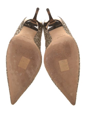 Jimmy Choo Glitter Glitter Accents Pumps