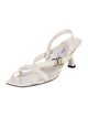 Jimmy Choo Leather Slingback Sandals