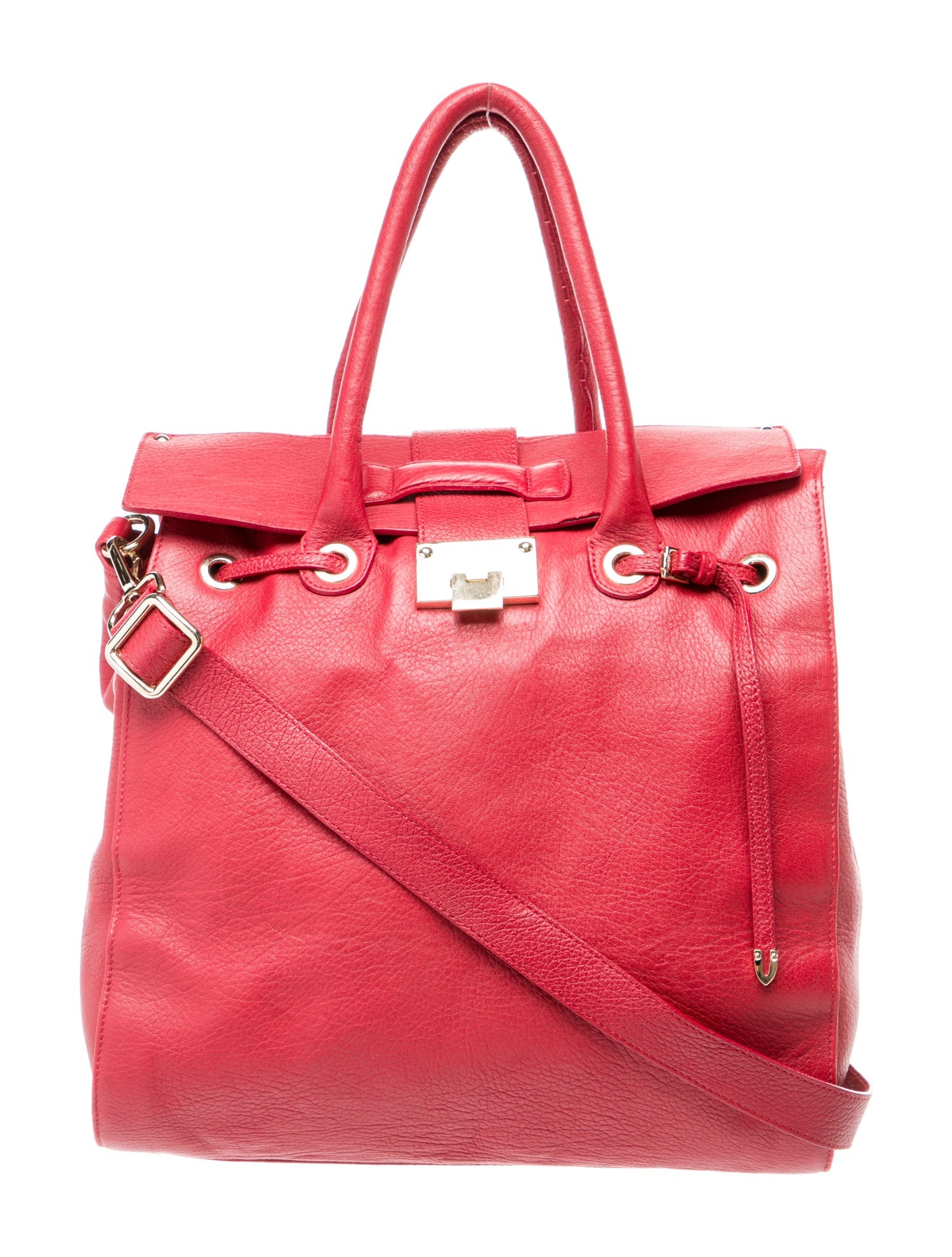 Jimmy Choo Leather Top Handle Bag