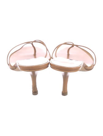 Jimmy Choo Leather Slides