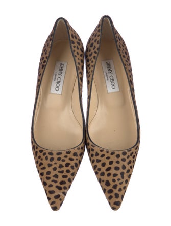 Jimmy Choo Ponyhair Animal Print Pumps