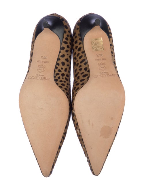 Jimmy Choo Ponyhair Animal Print Pumps