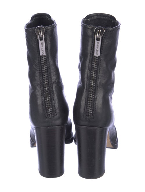 Jimmy Choo Leather Combat Boots