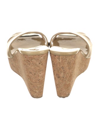 Jimmy Choo Patent Leather Slides