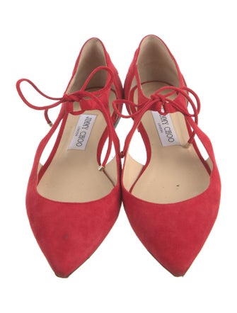 Jimmy Choo Suede Flats
