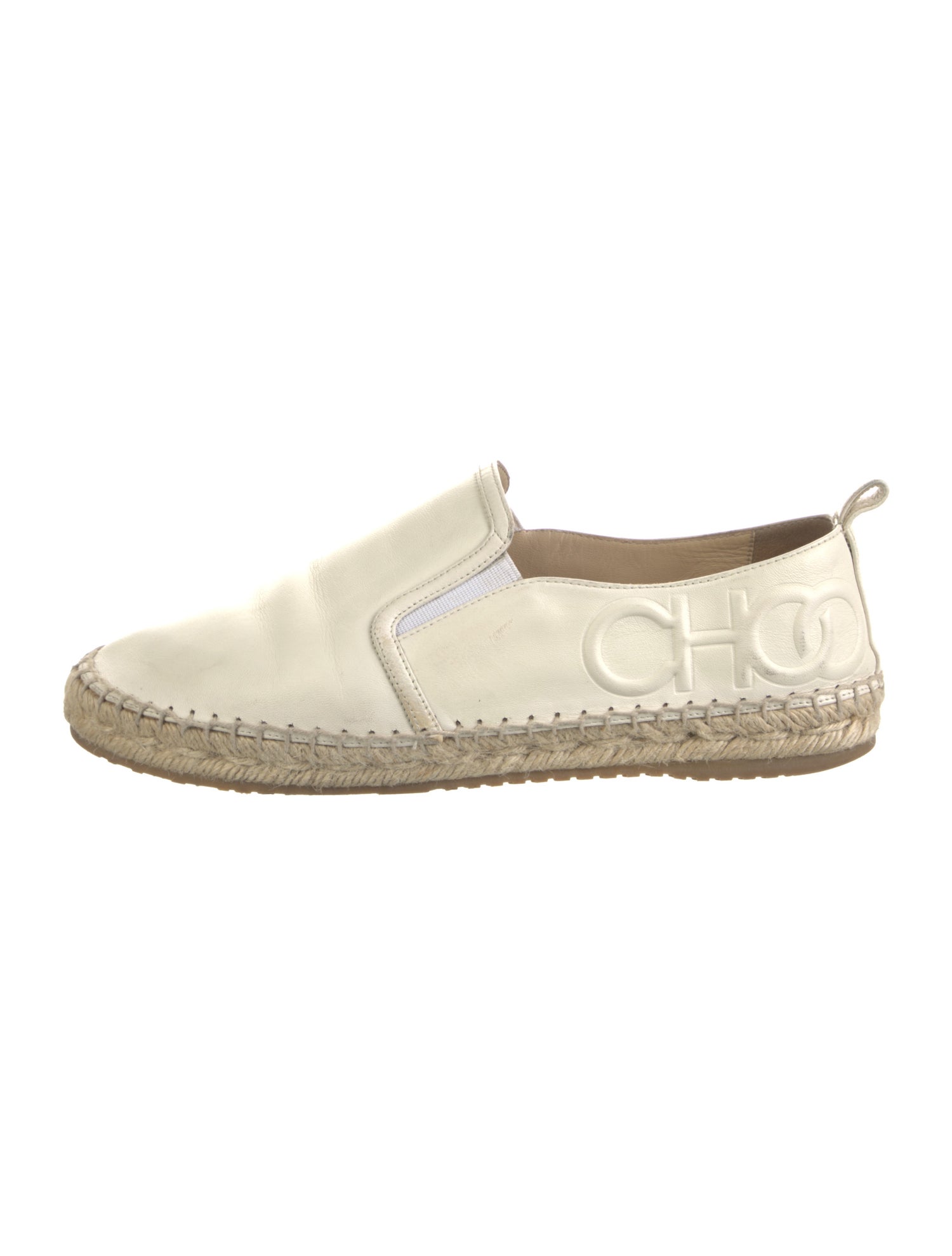 Jimmy Choo Leather Espadrilles