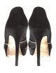 Jimmy Choo Suede Glitter Accents Pumps