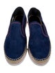 Jimmy Choo Suede Striped Espadrille Sneakers