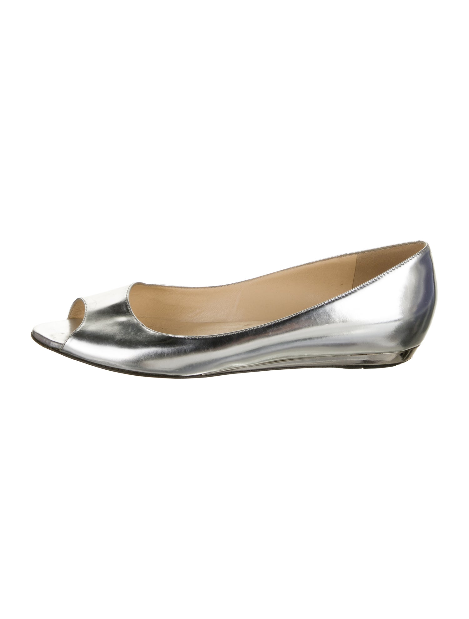 Jimmy Choo Patent Leather Ballet Flats