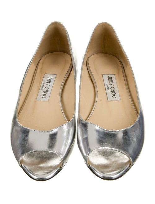 Jimmy Choo Patent Leather Ballet Flats