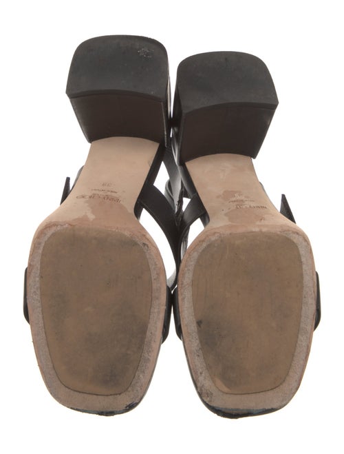 Jimmy Choo Leather Slingback Sandals