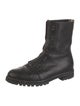 Jimmy Choo Leather Combat Boots