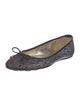 Jimmy Choo Glitter Glitter Accents Ballet Flats