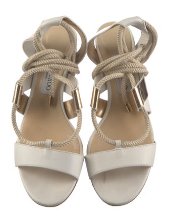 Jimmy Choo Leather Gladiator Sandals