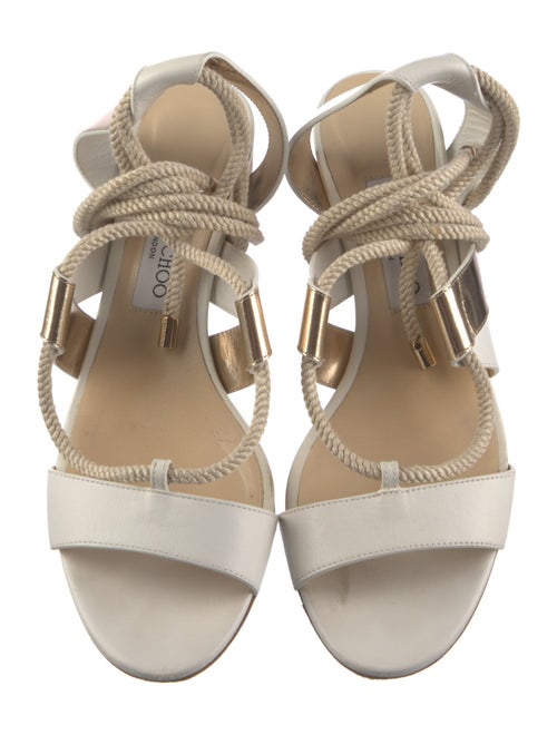 Jimmy Choo Leather Gladiator Sandals