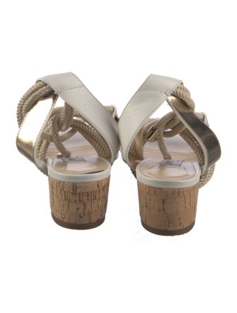 Jimmy Choo Leather Gladiator Sandals