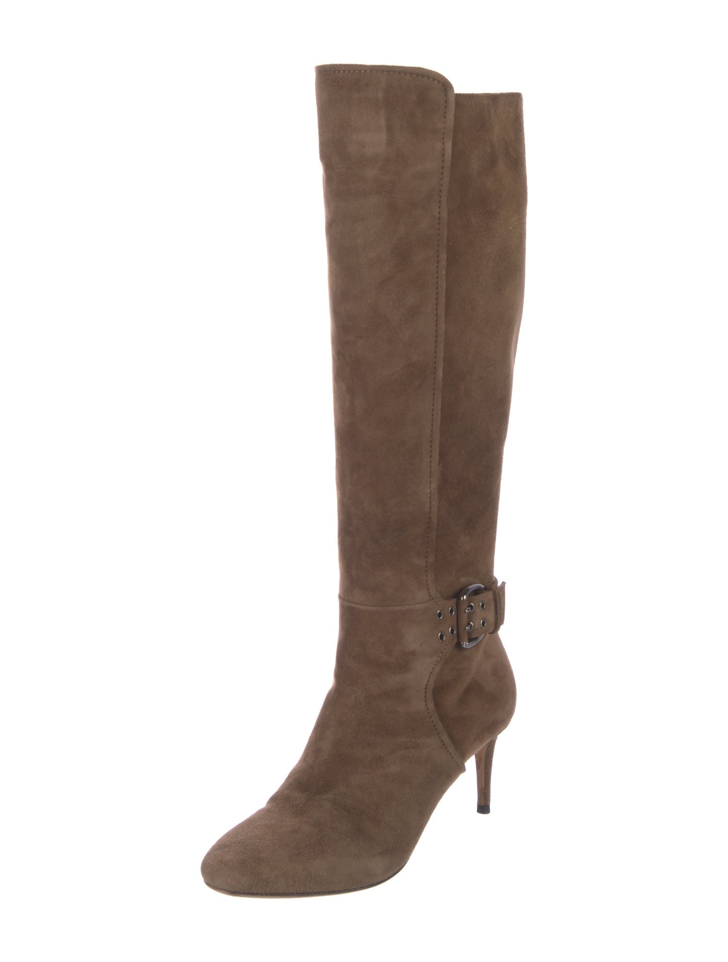 Jimmy Choo Suede Riding Boots