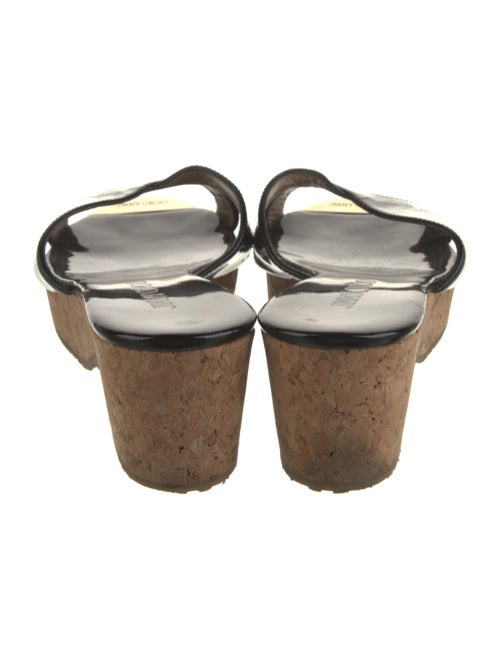 Jimmy Choo Patent Leather Slides