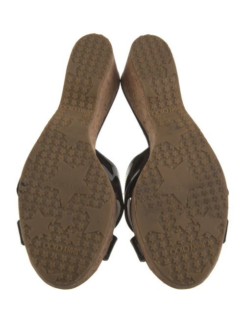 Jimmy Choo Patent Leather Slides