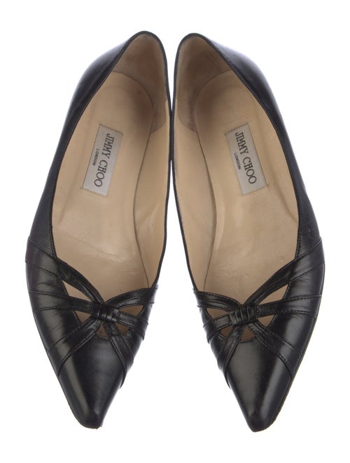 Jimmy Choo Leather Flats