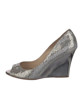 Jimmy Choo Glitter Glitter Accents Pumps