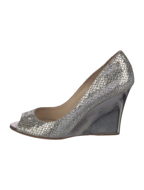 Jimmy Choo Glitter Glitter Accents Pumps