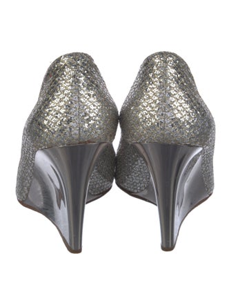 Jimmy Choo Glitter Glitter Accents Pumps