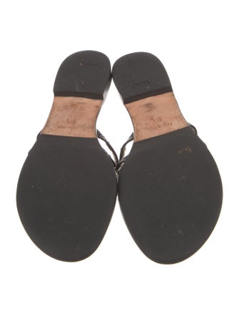 Jimmy Choo Leather Slides