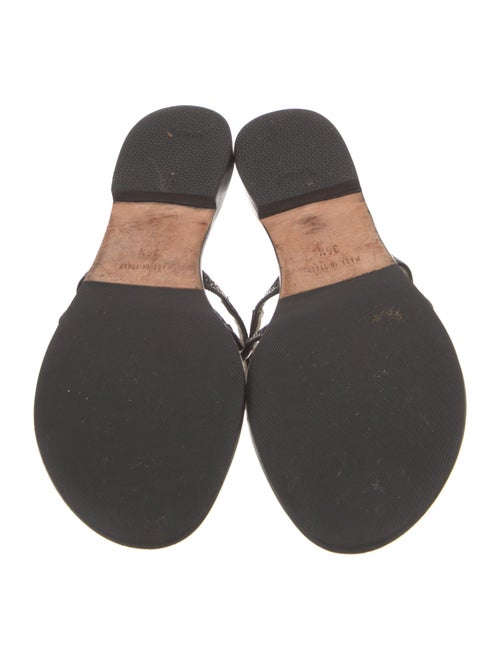 Jimmy Choo Leather Slides