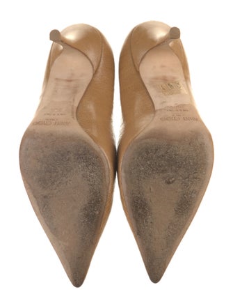 Jimmy Choo Embossed Leather Pumps