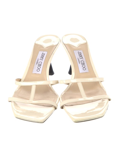Jimmy Choo Patent Leather Slides