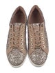 Jimmy Choo Glitter Glitter Accents Sneakers