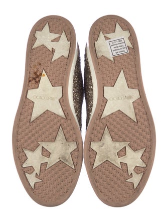 Jimmy Choo Glitter Glitter Accents Sneakers