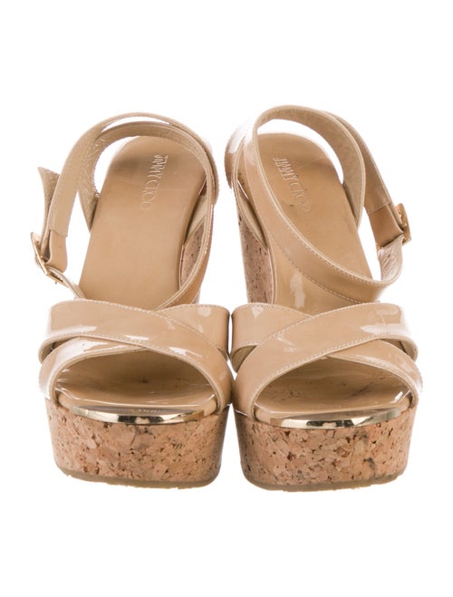 Jimmy Choo Patent Leather Sandals