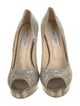 Jimmy Choo Glitter Glitter Accents Pumps