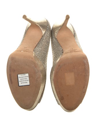 Jimmy Choo Glitter Glitter Accents Pumps