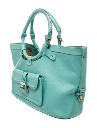 Jimmy Choo Leather Top Handle Bag