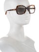 Jimmy Choo Square Tinted Sunglasses